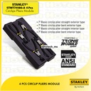 STANLEY STMT74180-8 | 4pcs Circlips Pliers Module | Tang