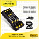 STANLEY STMT74182-8 | 6pcs Cushion Grip Torx | Screwdriver | Obeng