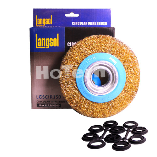 Langsol | LGSCIR150 Circular Wire Brush | Brush