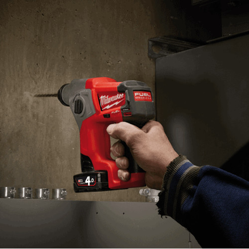 MILWAUKEE M12 CH | SDS-Plus Hammer (2 Mode) Mesin bobok (unit Only)