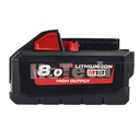 MILWAUKEE | M18 HB8 REDLITHIUM High Output 8.0Ah Battery | Cordless