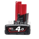MILWAUKEE | M12B4 REDLITHIUM 4.0Ah Battery Pack | Battery Charger