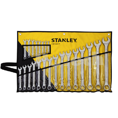 STANLEY STMT33650-8 | 23 pcs CWF Combination Wrench Set | Kunci Ring