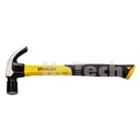 STANLEY STHT51390 Yellow Fiberglass Handle Claw Hammer Size 7oz