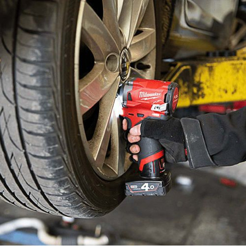 MILWAUKEE M12 FIWF12 | 1/2" Stubby Impact Wrench 12V (Unit Only)