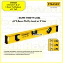 STANLEY | STHT42076-8 48” I-Beam Thrifty | Alat Ukur