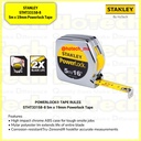 STANLEY STHT33158-8 | 5m x 19mm Powerlock Tape | ALAT UKUR