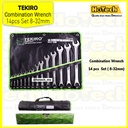 Combination Wrench Set 8-32mm 14 Pcs | Tekiro | Kunci Ring Pas Set