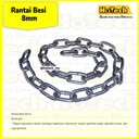 Rantai Galvanis 8mm Chain Per Karung | Chain Galvanis 8 mm Per Bag