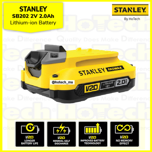 STANLEY | Battery SB202 2V 2.0Ah | 2V Battery