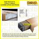 ESAB | Weld 6013L | Size 5.0mm x 450mm |Welding Electrode | 20kgs/ Cas