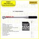 STANLEY|STMT73590-8 1/2” Torque Wrench 40-200 Nm|Kunci