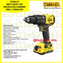 STANLEY|V20 BRUSHLESS HAMMER DRILL CORDLESS|SBD715D2K