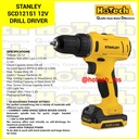 STANLEY |Drill Driver 10.8V Li-Ion| DRILL DRIVER SCD121S1