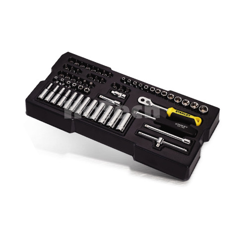 STANLEY|STMT74175-8 60pcs 1/4” Metric Socket Module|wrench
