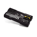 STANLEY|STMT74175-8 60pcs 1/4” Metric Socket Module|wrench