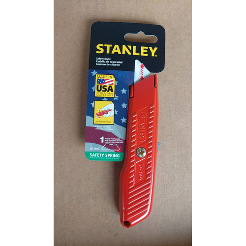 STANLEY | Cutter 10-189C Interlock Safety Utility Knife | Pisau Interlock