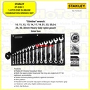 STANLEY 87-038-1 | 14 Pcs CWE Slimline Combination Wrench Set | Tools