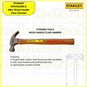 STANLEY Palu|STHT51339-8 16oz Wood Handle Claw Hammer|palu