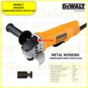 DEWALT Metal Working DWE8200PL| 100mm 850W SAG Paddle Switch