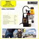 DEWALT DWE1622K-B1 2 Speed Magnetic Drill Press 50mm