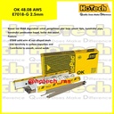 ESAB OK 48.08 | AWS E7018-G | Size 2.5mm x 350mm | Welding Electrode