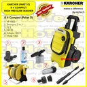 Karcher High Pressure Washer K 4 COMPACT 1800 Watt 130 Bar - Paket D