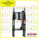 Tangga Lipat Teleskopik Double With Finger Protection 7.2M