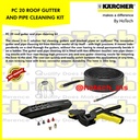 Karcher PC 20 ROOF GUTTER AND PIPE CLEANING KIT For Pressure Washer