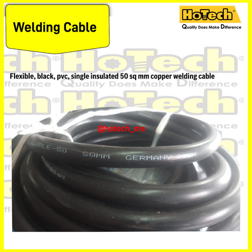 Cable Welding 5M size 50mm + Electrode Holder 800A | Kabel Las 50mm