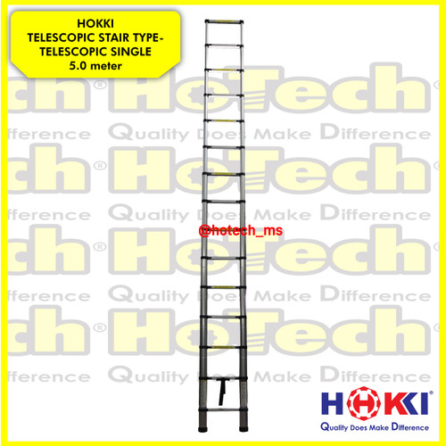 Tangga Teleskopik With Finger Protection 5.0M | Tangga Telescopic 5.0M