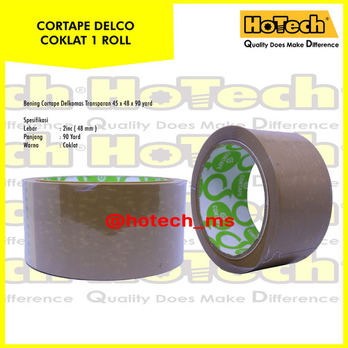 Lakban Coklat size 48MM X 90YARS FULL/6 ROLL | Lakban Coklat MURAH