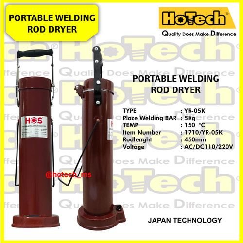 Ing Electrode Dryer / Oven Termos Pengering Kawat Las 5kg 5 kg