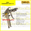 Spray Panting Gun / Spit Cat MEIJI F75 Tabung Atas | Spray Gun Meiji