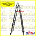 Tangga Lipat Teleskopik Double With Finger Protection 3.8M