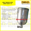 Spray Panting Gun / Spit Cat MEIJI F75 Tabung Atas | Spray Gun Meiji