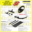 Karcher STEAM CLEANER SC 2 DELUXE EasyFix PREMIUM 1500 Watt