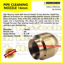 Karcher Pipe cleaning nozzle for High Pressure Washer Professional