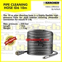 Karcher Pipe cleaning hose, ID 6, 10 m, max. 250 bar for Professional