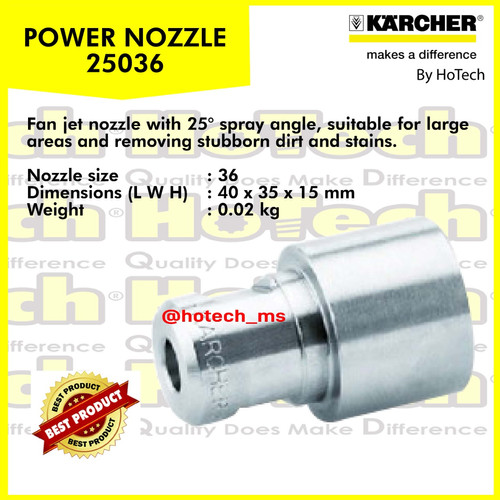 Karcher Professional Power nozzle 25°, 036 for HD Series