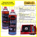 Gas Portable / Gas Kaleng Portable Api Biru STOUL 250 Gram