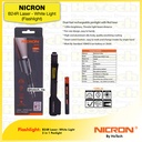 NICRON B24R | Dual-fuel Rechargeable Penlight with Red Laser