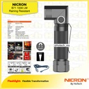 NICRON New B71 | Rechargeable Twist Flashlight LED 1000LM | Senter