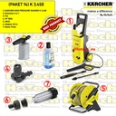 Karcher K3.450 | K 3.450 | K 4 Compact High Pressure Cleaner Paket 16
