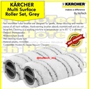 KARCHER MULTI-SURFACE ROLLER SET, GREY FOR HARD FLOOR CLEANER FC 5