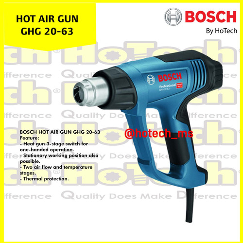 Bosch Hot Air Gun GHG 20-63 KIT PROFESSIONAL | BOSCH | GHG 20-63