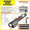 NICRON B24R | Dual-fuel Rechargeable Penlight with Red Laser