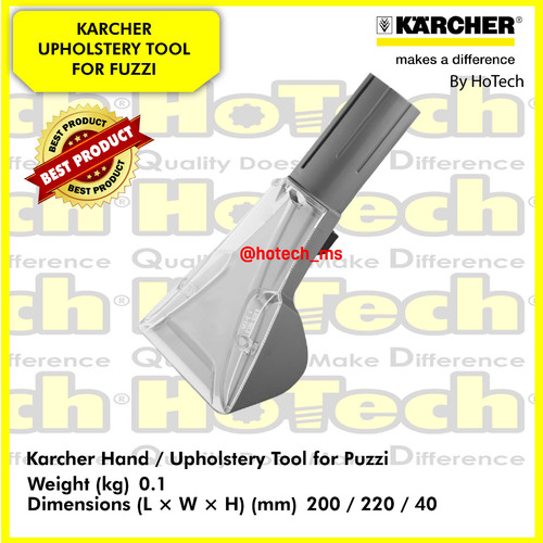 Karcher Carpet Cleaner Upholstery Nozzle For Puzzi Professional