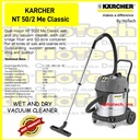 KARCHER WET AND DRY VACUUM CLEANER NT 50/2 Me Classic 2300W TANK 50L