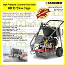 KARCHER HIGH PRESSURE CLEANER HD 13/35-4 Cage PROFESSIONAL SERIES